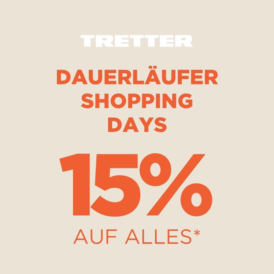 Dauerläufer Shopping Days